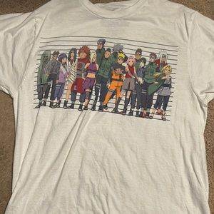 Naruto white tee